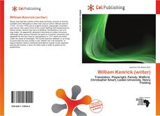 Portada del libro de William Kenrick (writer)