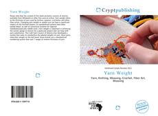 Bookcover of Yarn Weight