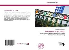 Portada del libro de Ambassador of Luck