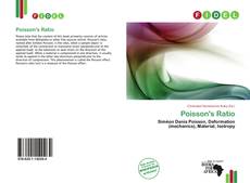 Capa do livro de Poisson's Ratio 