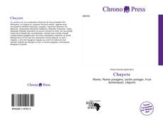 Bookcover of Chayote