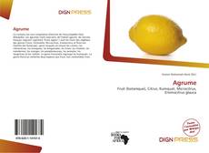 Agrume kitap kapağı