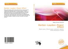 Bookcover of Barber–Layden–Power Effect