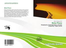 Portada del libro de Beta Plane