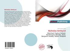 Portada del libro de Nicholas Amhurst