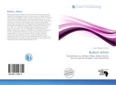 Portada del libro de Robert Allott