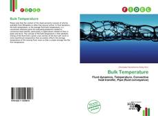 Buchcover von Bulk Temperature