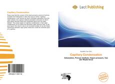 Capa do livro de Capillary Condensation 