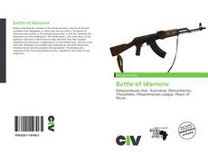 Capa do livro de Battle of Idomene 