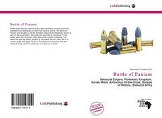 Capa do livro de Battle of Panium 