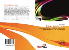 Bookcover of Olivier Monterrubio