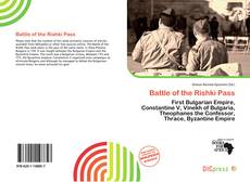 Battle of the Rishki Pass的封面