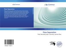 Capa do livro de Flow Separation 