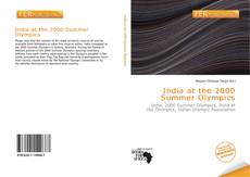 Bookcover of India at the 2000 Summer Olympics