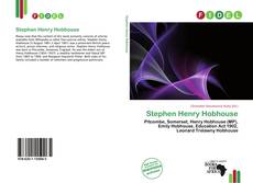 Stephen Henry Hobhouse kitap kapağı