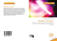 Couverture de Görtler Vortices