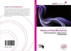 Buchcover von History of Fluid Mechanics