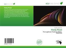 Couverture de Hasty Road