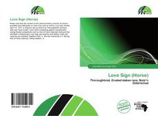 Capa do livro de Love Sign (Horse) 