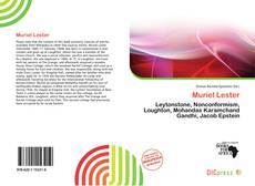 Portada del libro de Muriel Lester