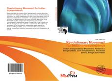 Bookcover of Revolutionary Movement for Indian Independence