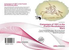 Capa do livro de Campaigns of 1801 in the French Revolutionary Wars 