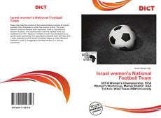 Borítókép a  Israel women's National Football Team - hoz