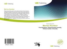 Bookcover of Morton Number