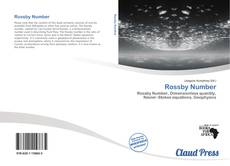 Bookcover of Rossby Number