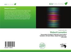 Robert Lemaître kitap kapağı