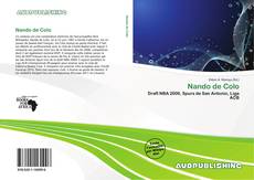 Portada del libro de Nando de Colo