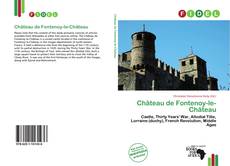 Capa do livro de Château de Fontenoy-le-Château 