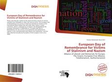 Capa do livro de European Day of Remembrance for Victims of Stalinism and Nazism 