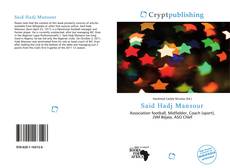 Bookcover of Said Hadj Mansour