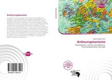 Portada del libro de Antieuropéanisme