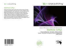 Matthew Caffyn的封面