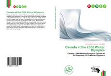 Portada del libro de Canada at the 2006 Winter Olympics