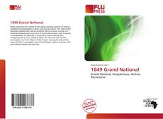 Capa do livro de 1849 Grand National 