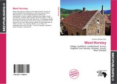 Buchcover von West Horsley