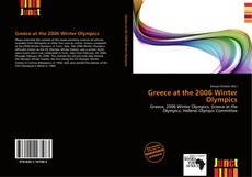 Bookcover of Greece at the 2006 Winter Olympics