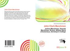 Portada del libro de John Clark Marshman