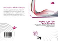 Portada del libro de Lithuania at the 2006 Winter Olympics