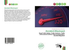 Capa do livro de Accident Blackspot 