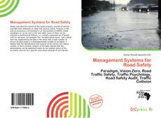 Portada del libro de Management Systems for Road Safety