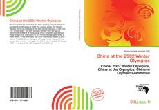 Portada del libro de China at the 2002 Winter Olympics