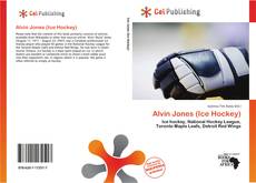 Portada del libro de Alvin Jones (Ice Hockey)