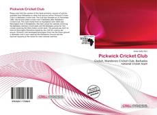 Capa do livro de Pickwick Cricket Club 