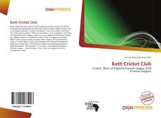 Bookcover of Bath Cricket Club