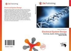 Portada del libro de Electrical System Design