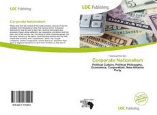 Bookcover of Corporate Nationalism